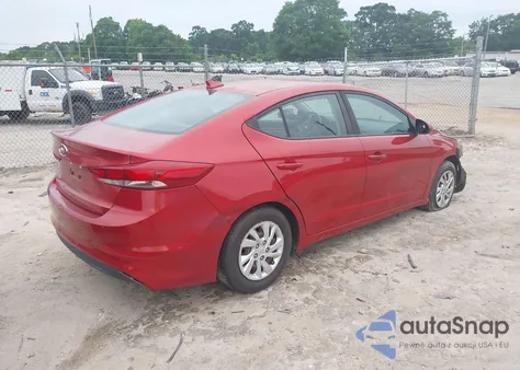 2017 Hyundai Elantra Se из США, поврежденный, VIN 5NPD74LF5HH106415